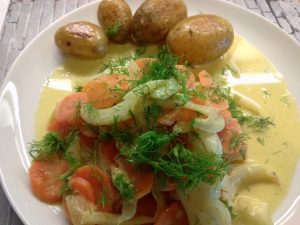 Foto vom Karotten-Fenchel-Gemüse