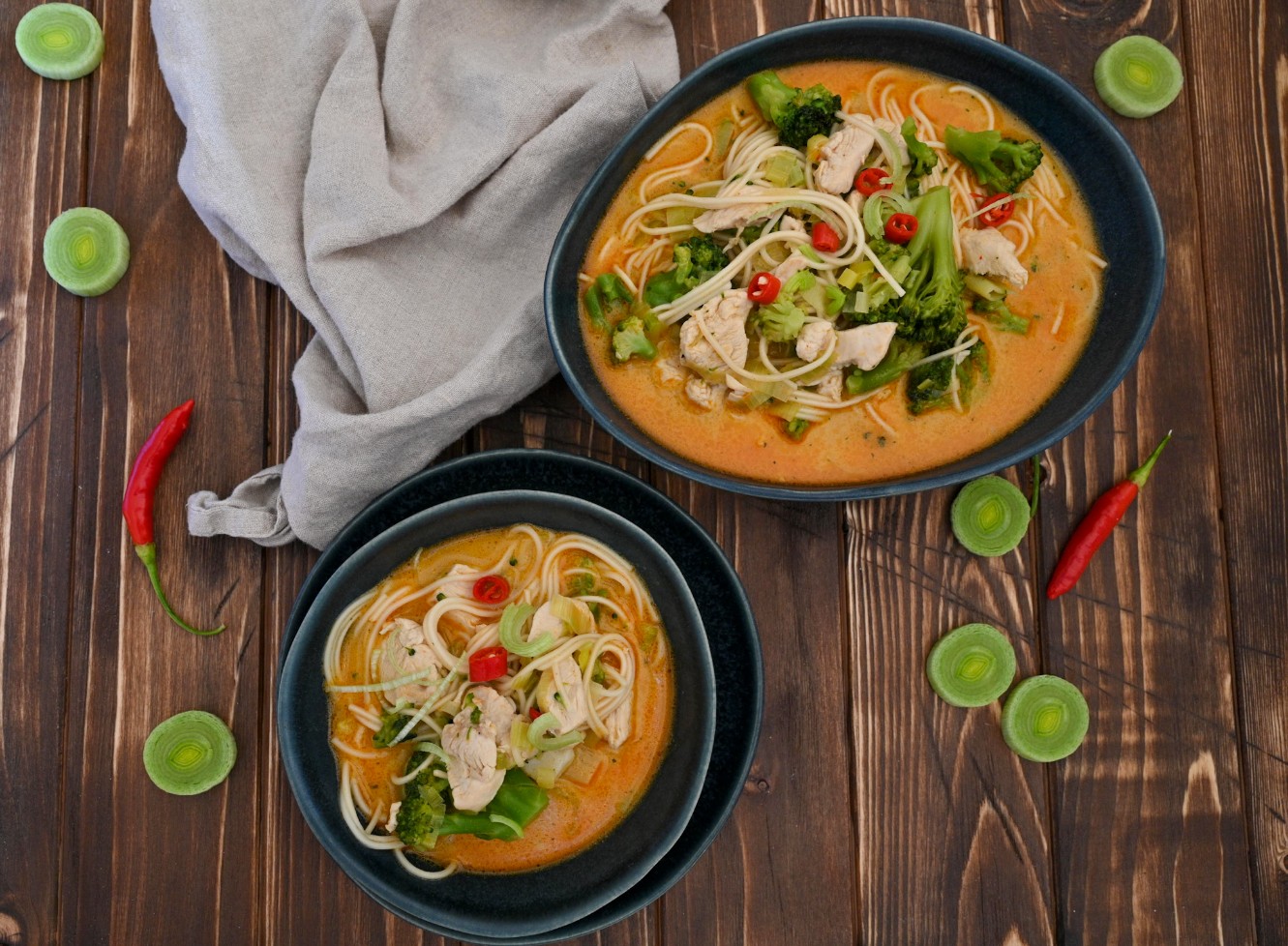 Wärmende Currysuppe