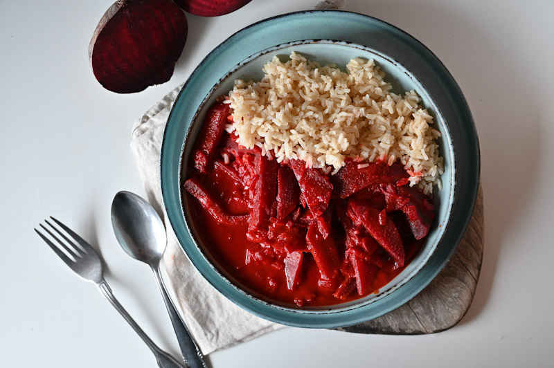 Rote Rüben-Curry