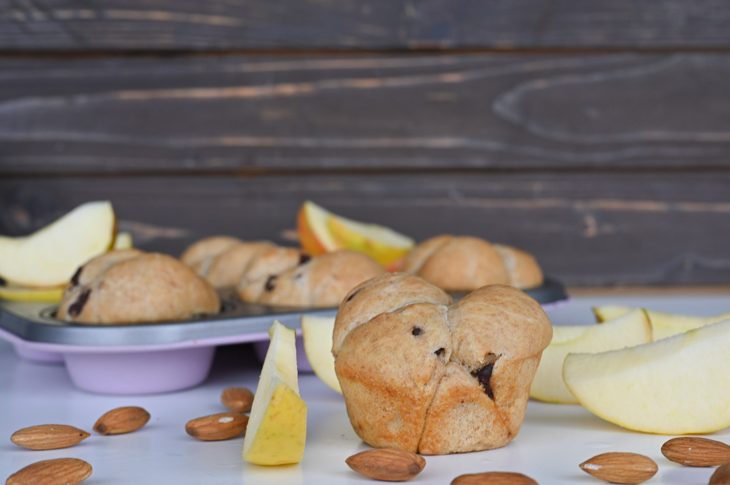 Foto Brioche mit Schokostückchen
